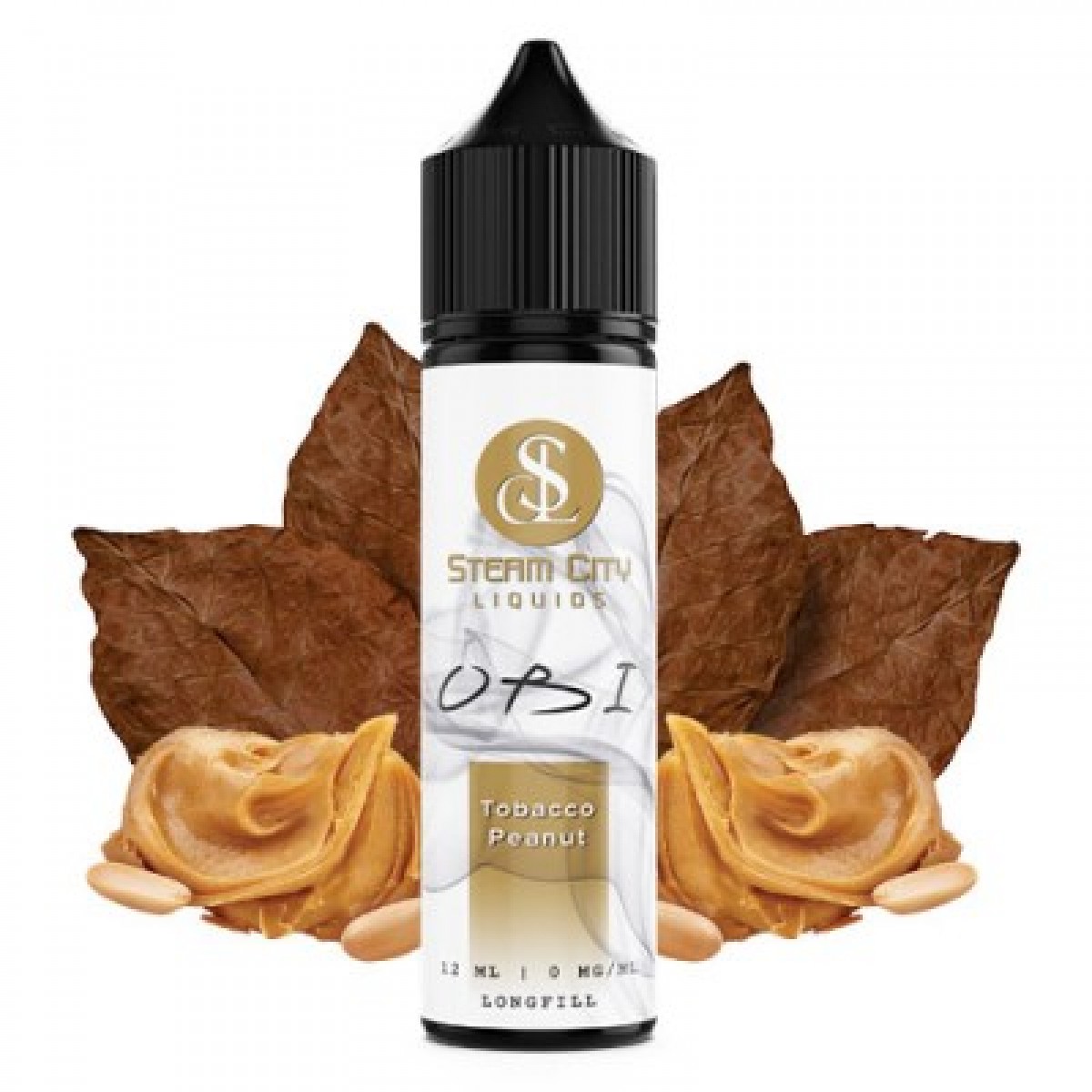 Steam City OBI Tobacco Peanut Flavour Shot 12ml/60ml